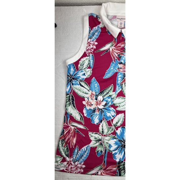 Tommy Bahama Golf women shirt UPF50 Pink quick dry moisture wicking MEDIUM - Picture 4 of 12